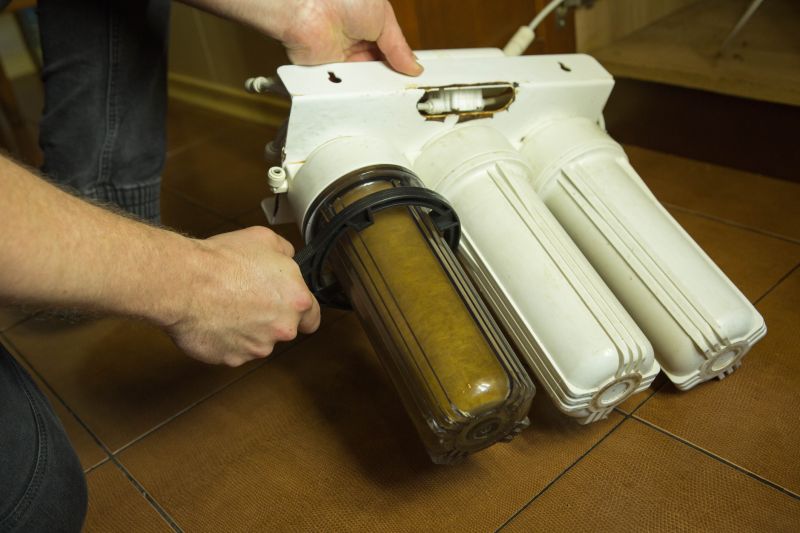 Water Softener Setup in Home